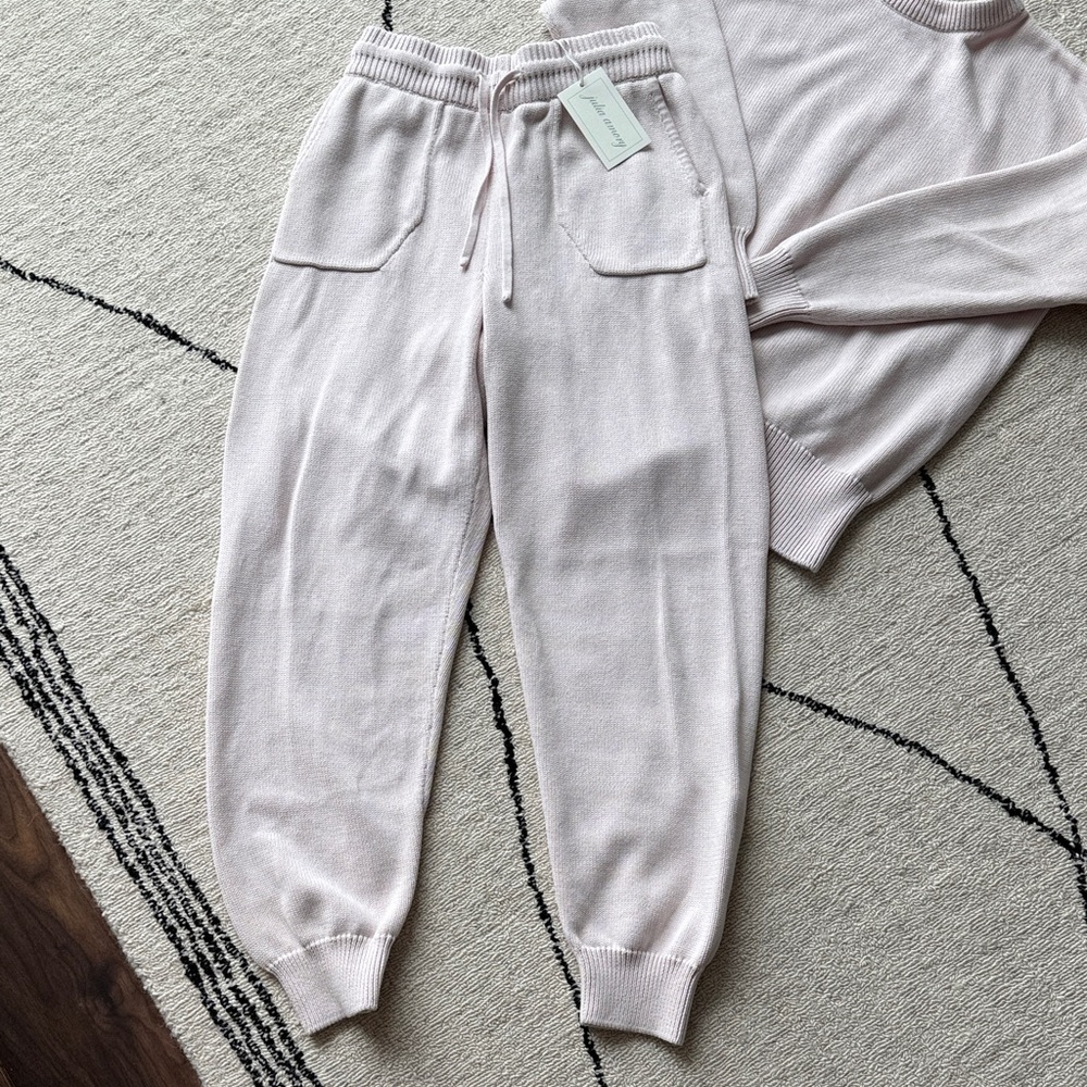 Julia Amory Falmouth Cotton Knit Jogger sweatpants